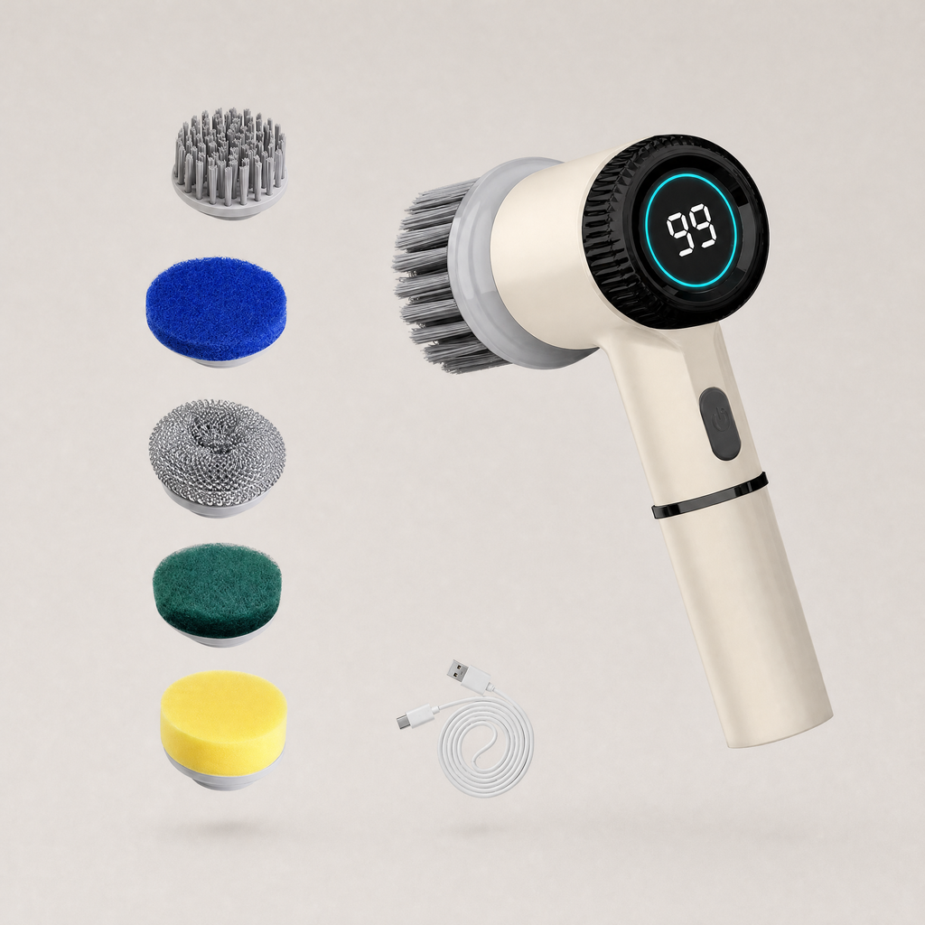 Cordless Electric Spin Scrubber