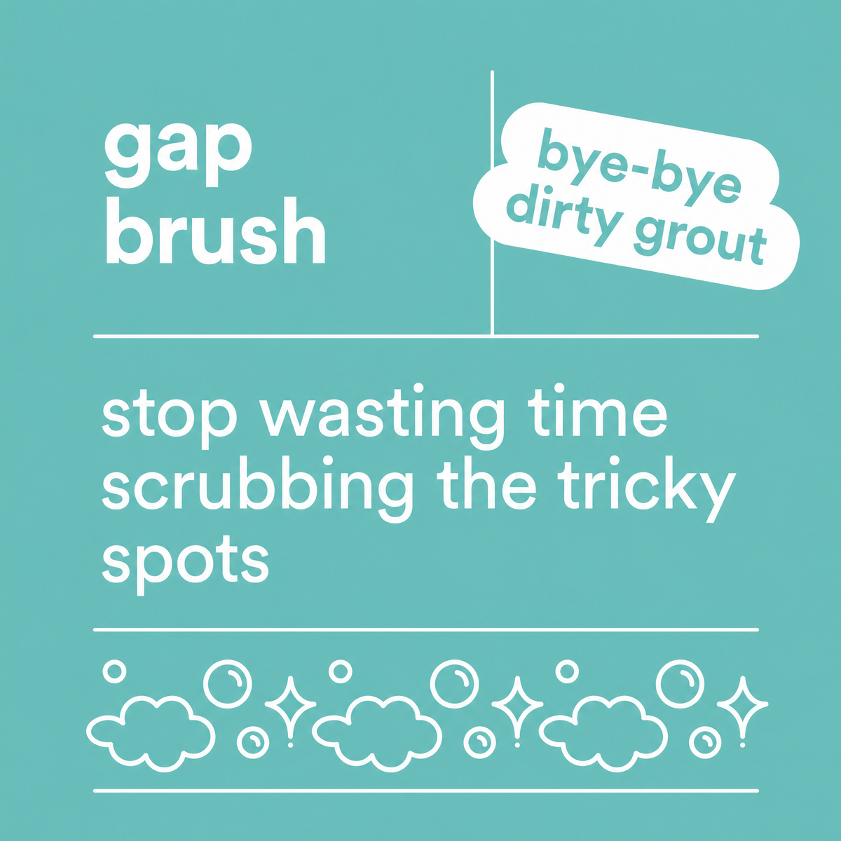 Grout & Gap Cleaning Brush