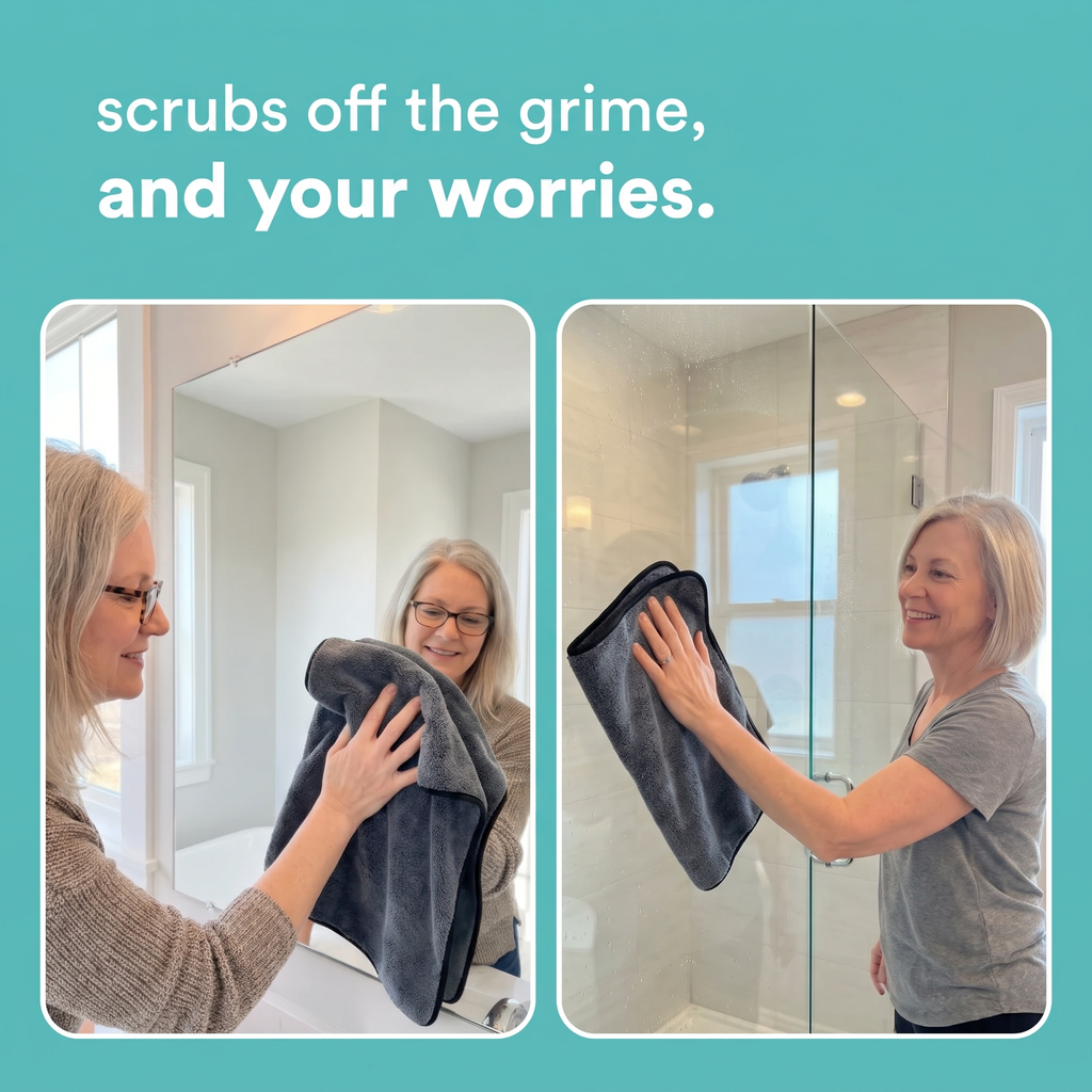 XXL Cloth Bundle (60x40cm) – Streak-Free Cleaning With Just Water